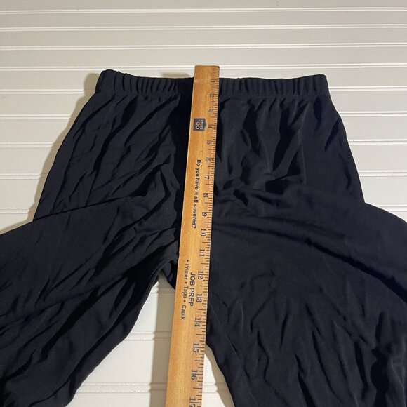 Womens Chicos Black Wide-Leg Stretch Pants Elastic Waist Comfortable Wear Size S - Picture 8 of 12